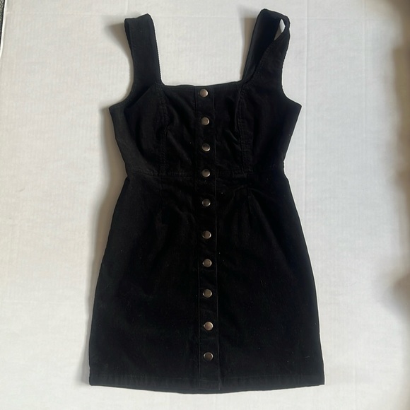 Urban Outfitters button up  Corduroy mini Dress - Picture 1 of 3